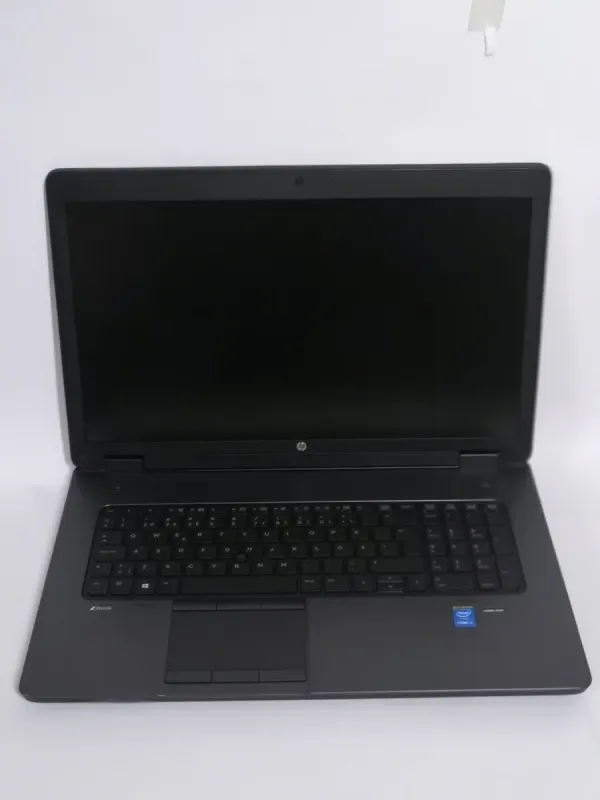 Робоча станція HP ZBook 17 G2 / 17.3" TN / Core i7-4710MQ (4(8) ядра по 2.5-3.5 GHz) / 16GB DDR3 / 256GB SSD / Quadro K3100M, 4GB GDDR5, 256-bit / WebCam / DVD-ROM б/в - зображення 2