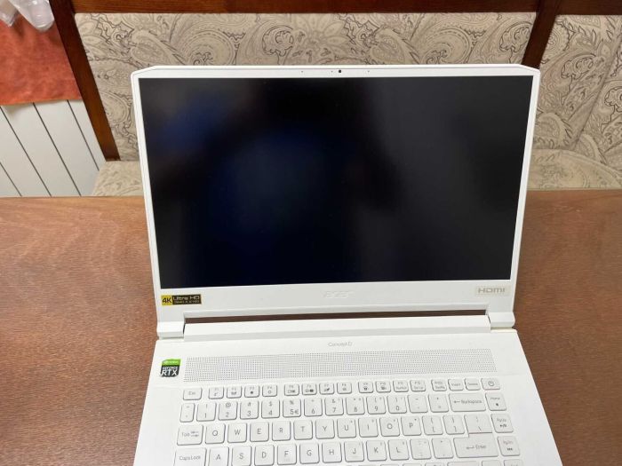 Ігровий ноутбук Acer ConceptD CN715-71 / 15,6" (3840x2160) IPS / Intel Core i7-9750H (6 (12) ядер по 2,6 - 4,5 ГГц) / 32 ГБ DDR4 / 1000 ГБ SSD / nVidia GeForce RTX 2080, 8 ГБ GDDR6, 256-біт / WebCam б/в - зображення 3