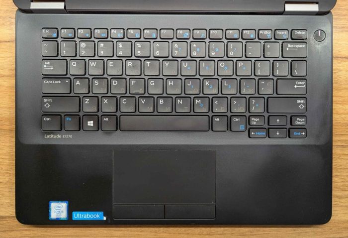 Нетбук Dell Latitude E7270 / 12.5" (1920x1080) IPS / Intel Core i5-6300U (2 (4) ядра по 2.4 - 3.0 GHz) / 8 GB DDR4 / 256 GB SSD / Intel HD Graphics 520 / HDMI / WebCam / Windows 10 б/в - изображение 3