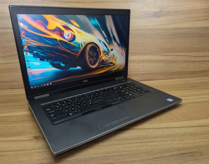 Мобільна робоча станція Dell Precision 7740 / 17.3" (1920x1080) IPS / Intel Xeon E-2276M (6 (12) ядер по 2.8 - 4.7 GHz) / 32 GB DDR4 / 512 GB SSD / nVidia Quadro RTX 4000, 8 GB GDDR6, 256-bit / WebCam / Windows 10 б/в - зображення 4