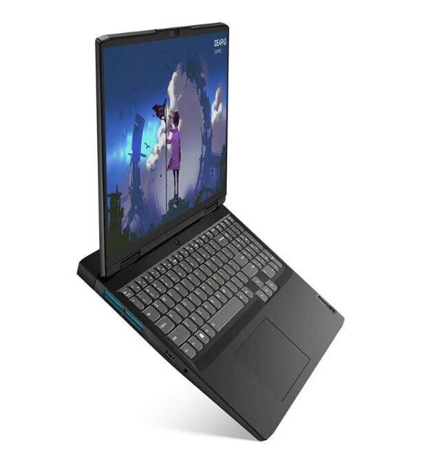 Ігровий ноутбук Lenovo IdeaPad Gaming 3 16IAH7 / 16" (1920x1080) IPS / Intel Core i5-12500H (12 (16) ядер по 3,3 - 4,5 ГГц) / 16 ГБ DDR4 / 480 ГБ SSD / nVidia GeForce RTX 3060, 6 ГБ GDDR6, 192-bit / WebCam б/в - изображение 3