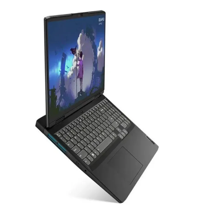 Ігровий ноутбук Lenovo IdeaPad Gaming 3 16IAH7 / 16" (1920x1080) IPS / Intel Core i5-12500H (12 (16) ядер по 3,3 - 4,5 ГГц) / 16 ГБ DDR4 / 480 ГБ SSD / nVidia GeForce RTX 3060, 6 ГБ GDDR6, 192-bit / WebCam б/в - зображення 3