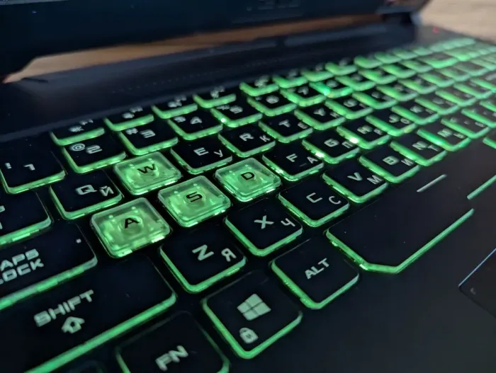 Ігровий ноутбук Asus TUF Gaming A15 FA566IV / 15.6" (1920x1080) IPS / AMD Ryzen 7 4800H (8 (16) ядер по 2.9 - 4.2 GHz) / 16 GB DDR4 / 1000 GB SSD / nVidia GeForce RTX 2060, 6 GB GDDR6, 192-bit / WebCam / Windows 10 б/в - зображення 8