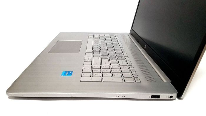 Ноутбук HP 17-cn0013dx / 17.3" (1920x1080) IPS / Intel Core i3-1115G4 (2 (4) ядра по 1.7 - 4.1 GHz) / 16 GB DDR4 / 256 GB SSD M.2 / Intel UHD Graphics / WebCam / Win 11 Home б/в - зображення 4