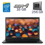 Ультрабук Dell Latitude 7490 / 14" (1920x1080) TN / Intel Core i5-8250U (4 (8) ядра по 1.6 - 3.4 GHz) / 16 GB DDR4 / 256 GB SSD / Intel UHD Graphics 620 / WebCam / LTE б/в