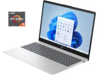 Ультрабук HP 15-fc0060ca / 15.6" (1920x1080) IPS Touch / AMD Ryzen 3 7320U (4 (8) ядра по 2.4 - 4.1 GHz) / 8 GB DDR5 / 512 GB SSD M.2 / AMD Radeon 610M Graphics / WebCam / Win 11 Home