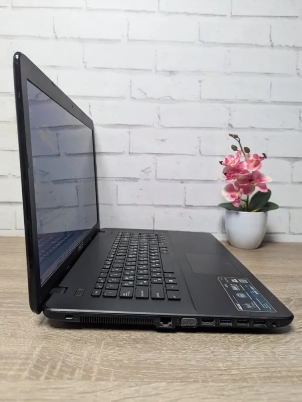 Ноутбук Б-клас Asus A751S / 17.3" (1600x900) TN / Intel Celeron N3060 (2 ядра по 1.6 - 2.48 GHz) / 8 GB DDR3 / 128 GB SSD / Intel HD Graphics / WebCam / DVD-ROM б/в - зображення 5