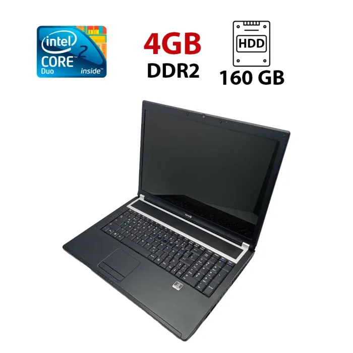 Ноутбук Asus Terra 171 / 17.1" (1440x900) TN / Intel Core 2 Duo P8600 (2 ядра по 2.4 GHz) / 4 GB DDR2 / 160 GB HDD / nVidia GeForce 9600M GT, 512 MB GDDR2, 128-bit / WebCam б/в - зображення 1