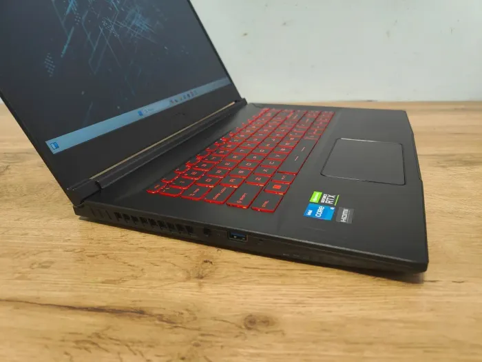 Ігровий ноутбук MSI GF63 Thin 11UC / 15.6" (1920x1080) IPS / Intel Core i5-11400H (6 (12) ядер по 2.7 - 4.5 GHz) / 16 GB DDR4 / 512 GB SSD / nVidia GeForce RTX 3050, 4 GB GDDR6, 128-bit / WebCam / Windows 11 б/в - зображення 6