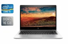 Ультрабук HP EliteBook 840 G5 / 14" (1920x1080) IPS / Intel Core i5-7200U (2 (4) ядра по 2.5 - 3.1 GHz) / 16 GB DDR4 / 512 GB SSD / Intel UHD Graphics 620 / WebCam / TouchID / Windows 10 б/в
