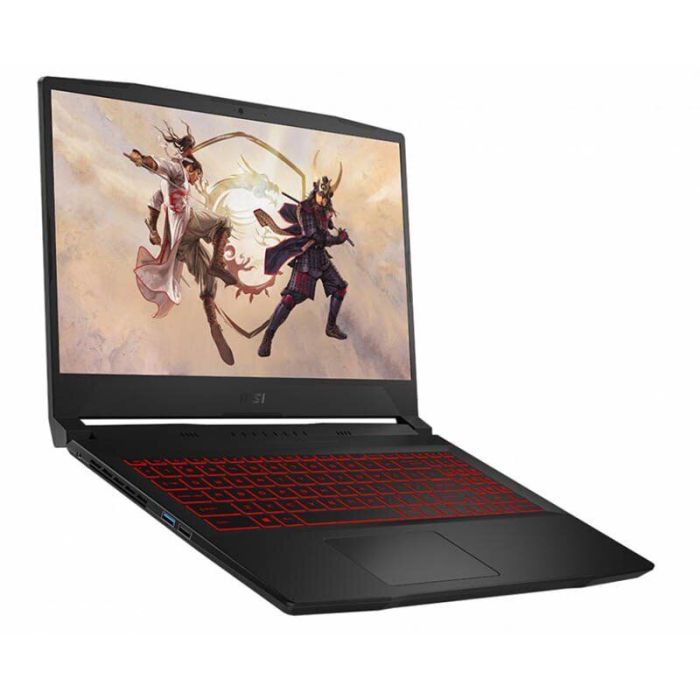 Ігровий ноутбук MSI Katana GF66 11UE-883NEU / 15,6" (1920x1080) IPS / Intel Core i5-11400H (6 (12) ядер по 2,2 - 4,5 ГГц) / 8 ГБ DDR4 / 240 ГБ SSD / nVidia GeForce RTX 3060, 6 ГБ GDDR6, 192-біт / Веб-камера б/в - зображення 2
