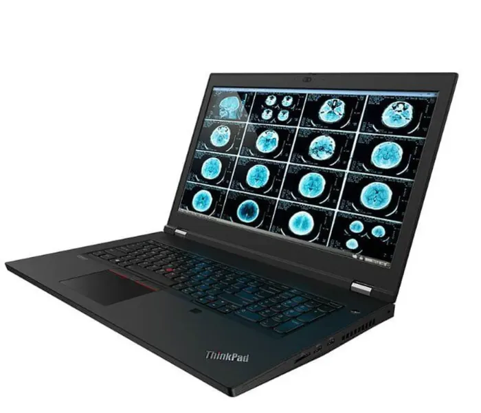 Мобільна робоча станція Lenovo ThinkPad P17 Gen 1 / 17,3" (1920x1080) IPS / Intel Core i7-10750H (6 (12) ядер по 2,6 - 5,0 ГГц) / 16 ГБ DDR4 / 960 ГБ SSD / nVidia Quadro RTX 3000, 6 ГБ GDDR6, 192-біт / WebCam б/в - зображення 3