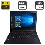Нетбук Toshiba Portege X20W-E / 12.5" (1920x1080) TN Touch / Intel Core i5-8350U (4 (8) ядра по 1.7 - 3.6 GHz) / 16 GB DDR3 / 128 GB SSD / Intel UHD Graphics 620 / WebCam б/в