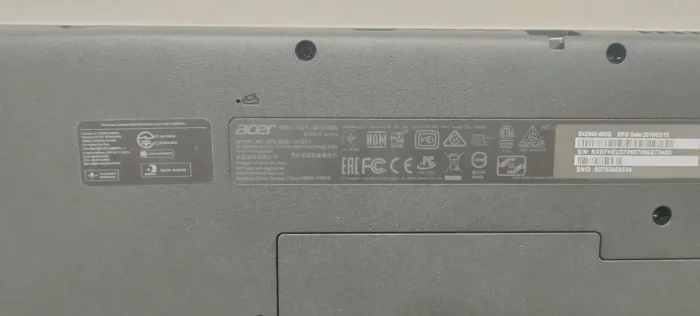 Ноутбук Acer Extensa EX2540 / 15.6" (1366x768) TN / Intel Core i5-7200U (2 (4) ядра по 2.5 - 3.1 GHz) / 8 GB DDR3 / 500 GB HDD / Intel HD Graphics 620 / WebCam б/в - зображення 9