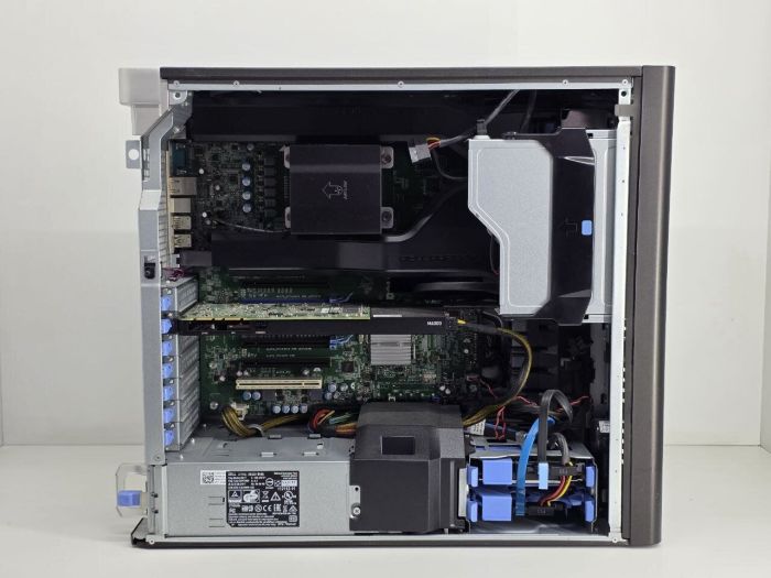 Робоча станція Dell Precision 5810 Workstation Tower / Intel Xeon E5-1620 v3 (4 (8) ядра по 3,5 - 3,6 ГГц) / 16 ГБ DDR4 / 256 ГБ SSD + 1000 ГБ HDD / nVidia Quadro K4200, 4 ГБ GDDR5, 256-біт / DVD-ROM б/в - зображення 4