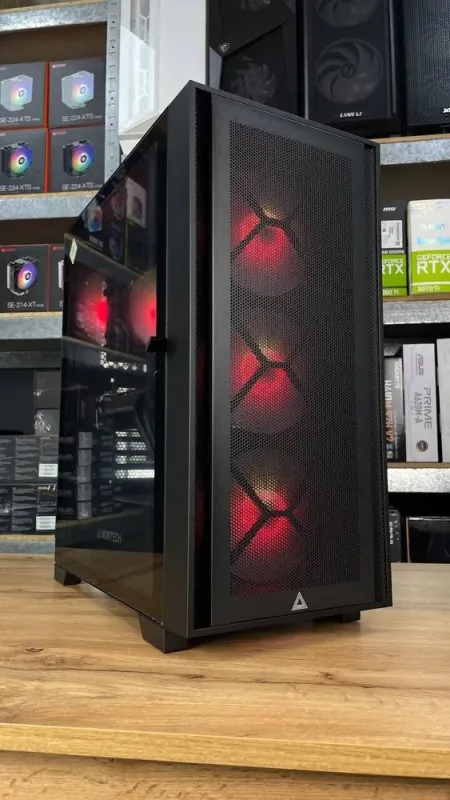 Збірка під замовлення: Montech Air 1000 Premium Tower / AMD Ryzen 5 5600 (6 (12) ядер по 3.5 - 4.4 GHz) / 16 GB DDR4 / 1000 GB SSD M.2 / AMD Radeon RX 6700 XT, 12 GB GDDR6, 192-bit / HDMI / 750W б/в - зображення 9