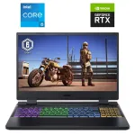 Ігровий ноутбук Acer Nitro 5 AN515-58 / 15.6" (1920x1080) IPS / Intel Core i5-12500H (12 (16) ядер по 3,3 - 4,5 ГГц) / 16 ГБ DDR5 / 512 ГБ SSD NVMe / nVidia GeForce RTX 4050, 6 ГБ GDDR6, 96-біт / WebCam б/в