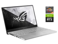 Ігровий ноутбук Asus ROG Zephyrus G14 GA401QM / 14" (1920x1080) IPS / AMD Ryzen 9 5900HS (8 (16) ядер по 3.0 - 4.6 GHz) / 24 GB DDR4 / 960 GB SSD / nVidia GeForce RTX 3060, 6 GB GDDR6, 192-bit б/в