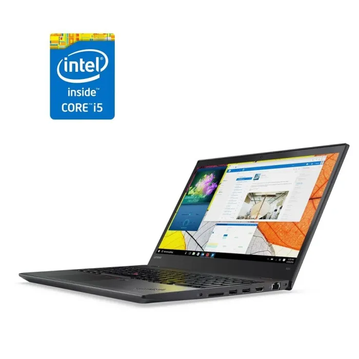 Ноутбук Lenovo ThinkPad T570 / 15.6" (1920x1080) IPS Touch / Intel Core i5-6300U (2 (4) ядра по 2.4 - 3.0 GHz) / 8 GB DDR4 / 512 GB SSD / Intel HD Graphics 520 / WebCam / Дві АКБ б/в - зображення 1