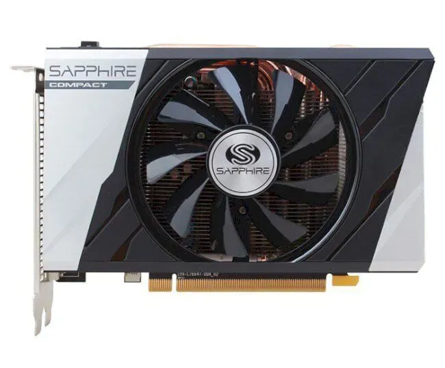 Дискретна відеокарта Б-клас Sapphire Radeon R9 380 ITX Compact, 4 GB GDDR5, 256-bit / 1x DVI, 1x HDMI, 2x Mini DisplayPort / (11242-14) б/в - зображення 1