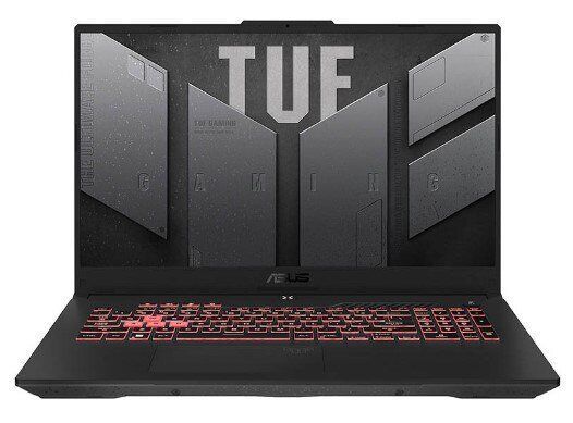 Ігровий ноутбук Asus TUF Gaming A17 FA707RR-HX006K / 17,3" (1920x1080) IPS / AMD Ryzen 7 6800H (8 (16) ядер по 3,2 - 4,7 ГГц) / 16 ГБ DDR5 / 480 ГБ SSD / nVidia GeForce RTX 3070, 8 ГБ GDDR6, 256-біт / Веб-камера б/в - зображення 2