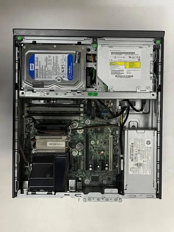 Комп'ютер HP EliteDesk 800 G1 SFF / Intel Core i3-4150 (2 (4) ядра по 3.5 GHz) / 8 GB DDR3 / 500 GB HDD / Intel HD Graphics 4400 / DVD-ROM б/в - зображення 5