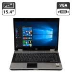 Ноутбук HP EliteBook 8530p / 15.4" (1280x800) TN / Intel Core 2 Duo P8400 (2 ядра по 2.26 GHz) / 4 GB DDR2 / 320 GB HDD / AMD Radeon HD 3650, 256 MB GDDR3, 128-bit / DVD-ROM / Без АКБ б/в