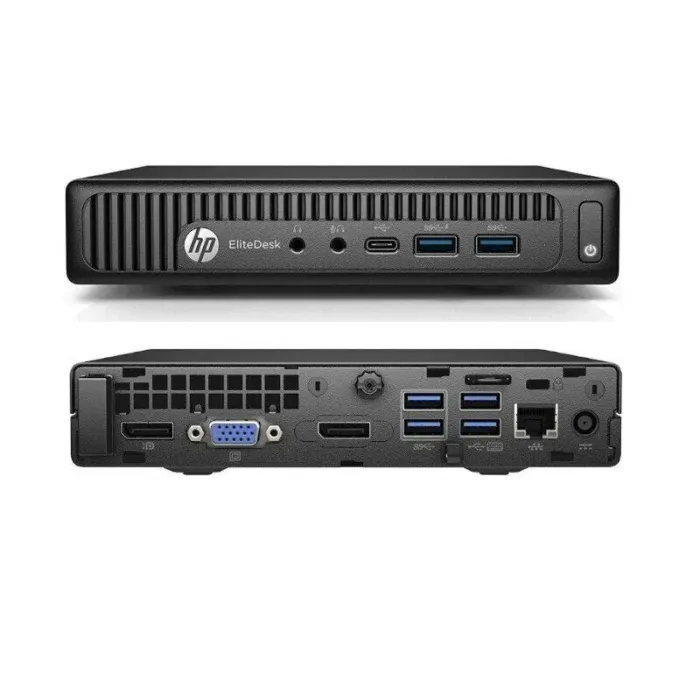 Неттоп HP EliteDesk 800 G2 USFF / Intel Core i5-6500T (4 ядра по 2.5 - 3.1 GHz) / 8 GB DDR4 / 256 GB SSD - зображення 6