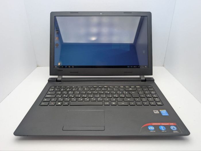 Ноутбук Lenovo IdeaPad 100-15IBY / 15.6" (1366x768) TN / Intel Pentium N3540 (4 ядра по 2.16 - 2.66 GHz) / 8 GB DDR3 / 128 GB SSD / Intel HD Graphics / WebCam / DVD-ROM б/в - изображение 2