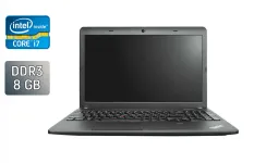 Ноутбук Lenovo ThinkPad Edge E540 / 15.6" (1366x768) TN / Intel Core i7-4702MQ (4 (8) ядра по 2.2 - 3.2 GHz) / 8 GB DDR3 / 240 GB SSD / Intel HD Graphics 4600 / WebCam / Fingerprint / Windows 10 б/в