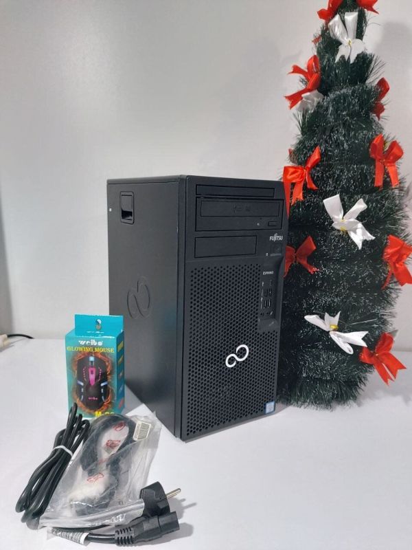 Компьютер Fujitsu Esprimo P957 E90 Tower / Intel Core i5-6600 (4 ядра по 3.3 - 3.9 GHz) / 16 GB DDR4 / 256 GB SSD M.2 + 500 GB HDD / nVidia GeForce GTX 1050 Ti, 4 GB GDDR5, 128-bit / DVD-ROM б/в - изображение 3