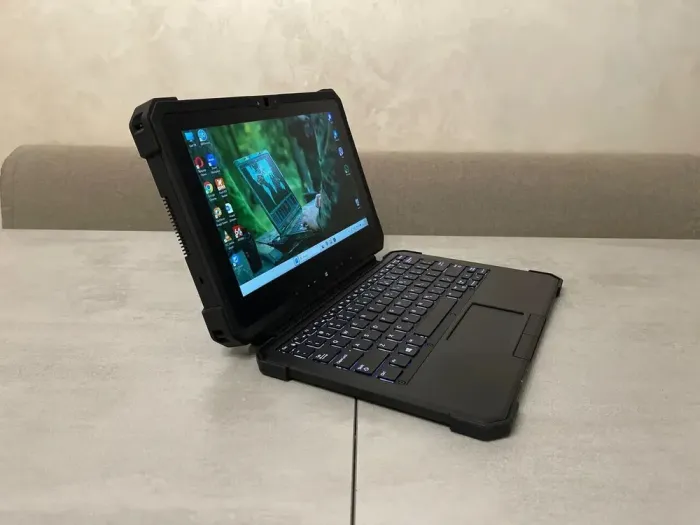 Захищений планшет Dell Latitude 7212 Rugged Extreme / 11,6'' (1920x1080) IPS / Intel Core i7-7600U (2 (4) ядра по 2,8 - 3,9 ГГц) / 16 ГБ DDR3 / 256 ГБ SSD / Intel HD Graphics 620 / WebCam / Дві АКБ б/в - зображення 4