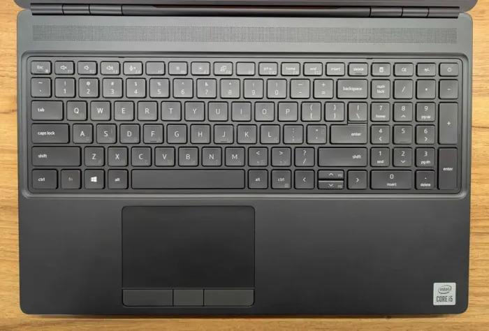 Мобільна робоча станція Dell Precision 7550 / 15.6" (1920x1080) IPS / Intel Core i5-10400H (4 (8) ядра по 2.6 - 4.6 GHz) / 32 GB DDR4 / 512 GB SSD / nVidia Quadro T1000, 4 GB GDDR6, 128-bit / WebCam / HDMI / Windows 10 б/в - зображення 3