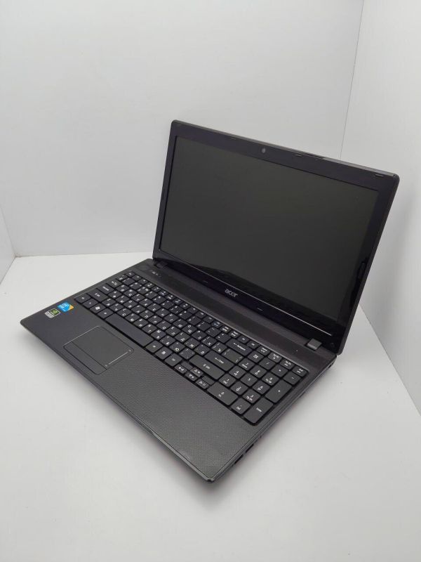 Ноутбук Acer Aspire 5742G / 15.6" (1366x768) TN / Intel Core i3-370M (2 (4) ядра по 2.4 - 2.5 GHz) / 6 GB DDR3 / 500 GB HDD / nVidia GeForce GT 420M, 1 GB GDDR3, 128-bit / WebCam / DVD-ROM б/в - зображення 4