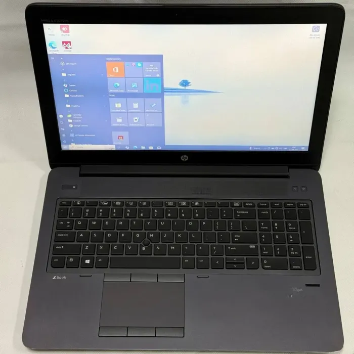 Мобільна робоча станція HP ZBook 15 G4 / 15.6" (1920x1080) TN / Intel Core i7-7700HQ (4 (8) ядра по 2.8 - 3.8 GHz) / 16 GB DDR4 / 512 GB SSD + 500 GB HDD / nVidia Quadro M1200, 4 GB GDDR5, 128-bit / WebCam / Windows 10 Pro б/в - зображення 4