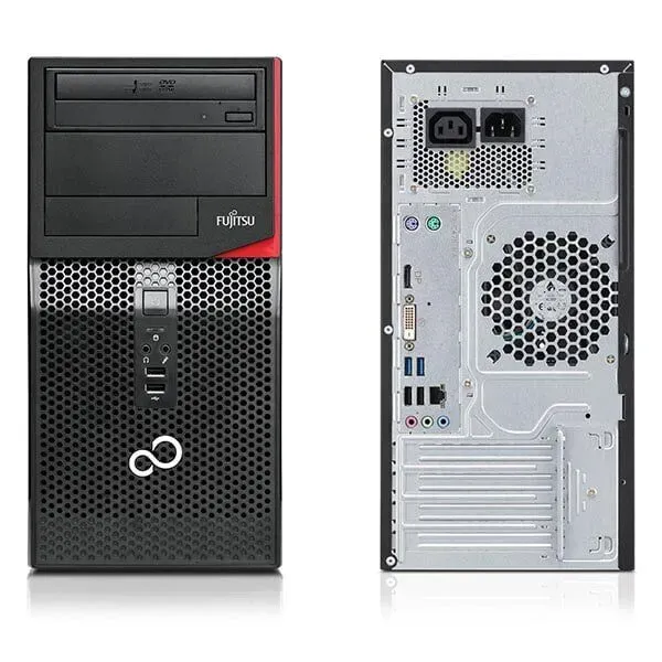Комп'ютер Fujitsu Esprimo P756 E90+ Tower / Intel Core i5-6400 (4 ядра по 2,7 - 3,3 ГГц) / 8 ГБ DDR4 / 120 ГБ SSD / Intel HD Graphics 530 б/в - зображення 3