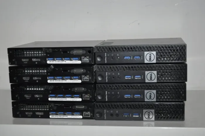 Неттоп Dell OptiPlex 7040 USFF / Intel Core i5-6500T (4 ядра по 2,5 - 3,1 ГГц) / 8 ГБ DDR4 / 256 ГБ SSD / Intel HD Graphics 530 / Windows 11 Pro / Блок живлення б/в - зображення 5