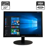 Монітор Б-клаc Samsung SyncMaster E2220NW / 22" (1680x1080) TN / VGA / VESA 75x75 + Кабель живлення б/в
