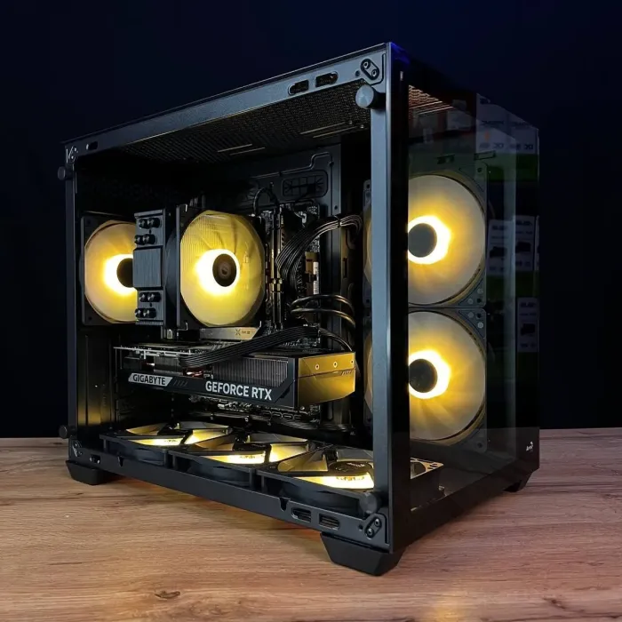 Збірка на замовлення: ігровий ПК AeroCool Dryft Mini Tower / AMD Ryzen 5 7500F (6 (12) ядер по 3,7 - 5,0 ГГц) / 32 ГБ DDR5 / 1000 ГБ SSD M.2 / nVidia GeForce RTX 5070, 12 ГБ GDDR7, 192-bit / 750 Вт - зображення 2