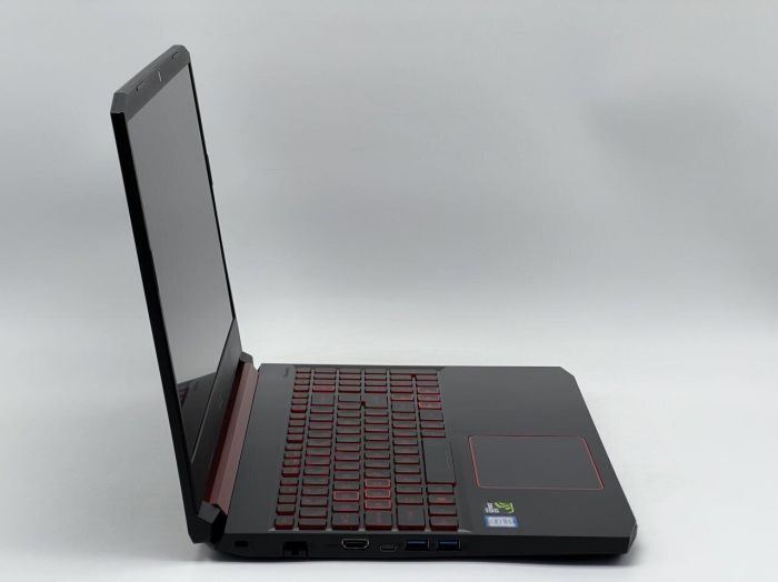 Ігровий ноутбук Б-класу Acer Nitro 5 AN515-54-54W2 / 15.6" (1920x1080) IPS / Intel Core i5-9300H (4 (8) ядра по 2.4 - 4.1 GHz) / 16 GB DDR4 / 480 GB SSD / nVidia GeForce GTX 1050, 3 GB GDDR5, 96-bit / WebCam б/в - зображення 3