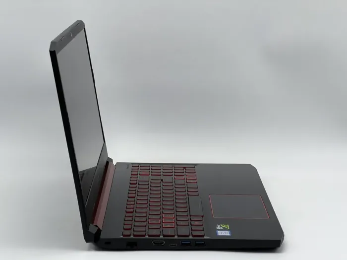 Ігровий ноутбук Б-класу Acer Nitro 5 AN515-54-54W2 / 15.6" (1920x1080) IPS / Intel Core i5-9300H (4 (8) ядра по 2.4 - 4.1 GHz) / 16 GB DDR4 / 480 GB SSD / nVidia GeForce GTX 1050, 3 GB GDDR5, 96-bit / WebCam б/в - зображення 3