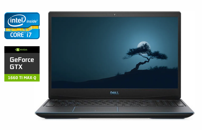 Ігровий ноутбук Dell G3 3590 / 15.6" (1920x1080) IPS / Intel Core i7-9750H (6 (12) ядер по 2.6 - 4.5 GHz) / 16 GB DDR4 / 512 GB SSD / nVidia GeForce GTX 1660 Ti Max-Q, 6 GB GDDR6, 192-bit / WebCam / HDMI б/в - зображення 1