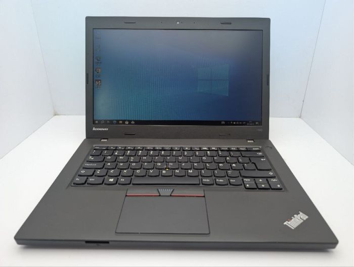 Ноутбук Б-клас Lenovo ThinkPad L450 / 14" (1366x768) TN / Intel Core i3-5005U (2 (4) ядра по 2.0 GHz) / 8 GB DDR3 / 500 GB HDD / Intel HD Graphics 5500 / WebCam б/в - изображение 2