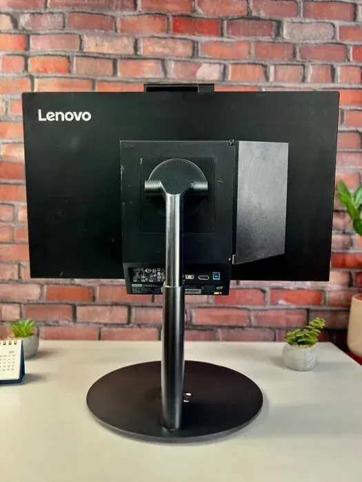 Моноблок Lenovo ThinkCentre Tiny-In-One 24 Gen 3 / 24" (1920x1080) IPS / AMD Ryzen 3 PRO 3200GE (4 ядра по 3.3 - 4.0 GHz) / 16 GB DDR4 / 256 GB SSD / AMD Radeon Vega 8 Graphics / WebCam б/в - зображення 5