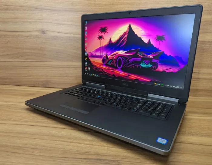 Мобільна робоча станція Б-клас Dell Precision 7710 / 17.3" (1920x1080) IPS / Intel Xeon E3-1535M v5 (4 (8) ядра по 2.9 - 3.8 GHz) / 32 GB DDR4 / 512 GB SSD / nVidia Quadro M5000M, 8 GB GDDR5, 256-bit / WebCam / Windows 10 б/в - зображення 6