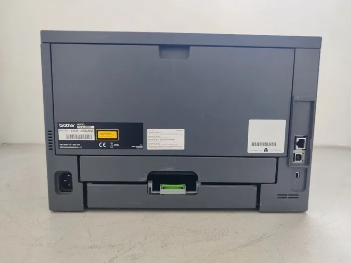 Принтер Brother HL-L5100DN / Лазерний монохромний друк / 1200x1200 dpi / A4 / 40 стр/хв / USB 2.0, Ethernet / Дуплекс / Кабелі в комплекті б/в - зображення 5