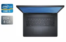 Ноутбук Б-клас Dell Inspiron 5748 / 17.3" (1600x900) TN / Intel Core i5-4210U (2 (4) ядра по 1.7 - 2.7 GHz) / 8 GB DDR3 / 240 GB SSD / Intel HD Graphics 4400 / WebCam / Windows 10 б/в