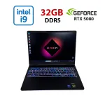 Ігровий ноутбук HP Omen Max Gaming 16-ah0033dx / 16" (2560x1600) IPS / Intel Core Ultra 9 275HX (24 (24) ядра по 2,7 - 5,4 ГГц) / 32 ГБ DDR5 / 1000 ГБ SSD / nVidia GeForce RTX 5060, 8 ГБ GDDR7, 128-біт / WebCam б/в