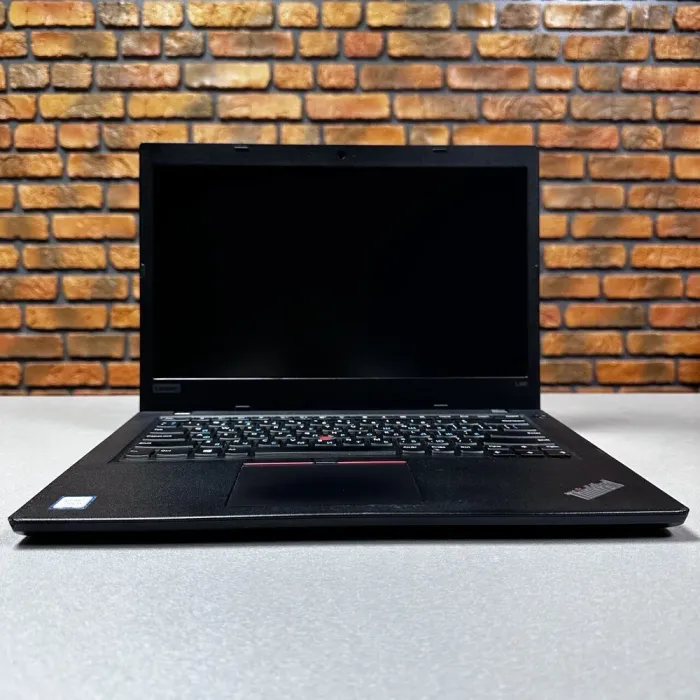 Ультрабук Lenovo ThinkPad L480 / 14" (1920x1080) IPS / Intel Core i3-8130U (2 (4) ядра по 2.2 - 3.4 GHz) / 8 GB DDR4 / 512 GB SSD M.2 / Intel UHD Graphics 620 / WebCam б/в - зображення 2