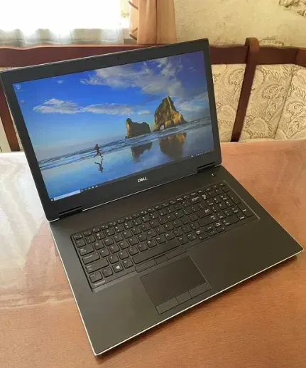 Робоча станція Dell Precision 7730 / 17.3" (1920x1080) IPS / Intel Xeon E-2176M (6 (12) ядер по 2.7 - 4.4 GHz) / 16 GB DDR4 / 512 GB SSD / nVidia Quadro P3200, 6 GB GDDR5, 192-bit / WebCam б/в - зображення 2